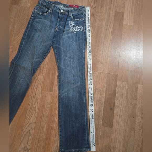 SEVEN7 LANE BRYANT Ligth Boot Cut Jeans Blue Plus Size 14 Vintage - Picture 8 of 9
